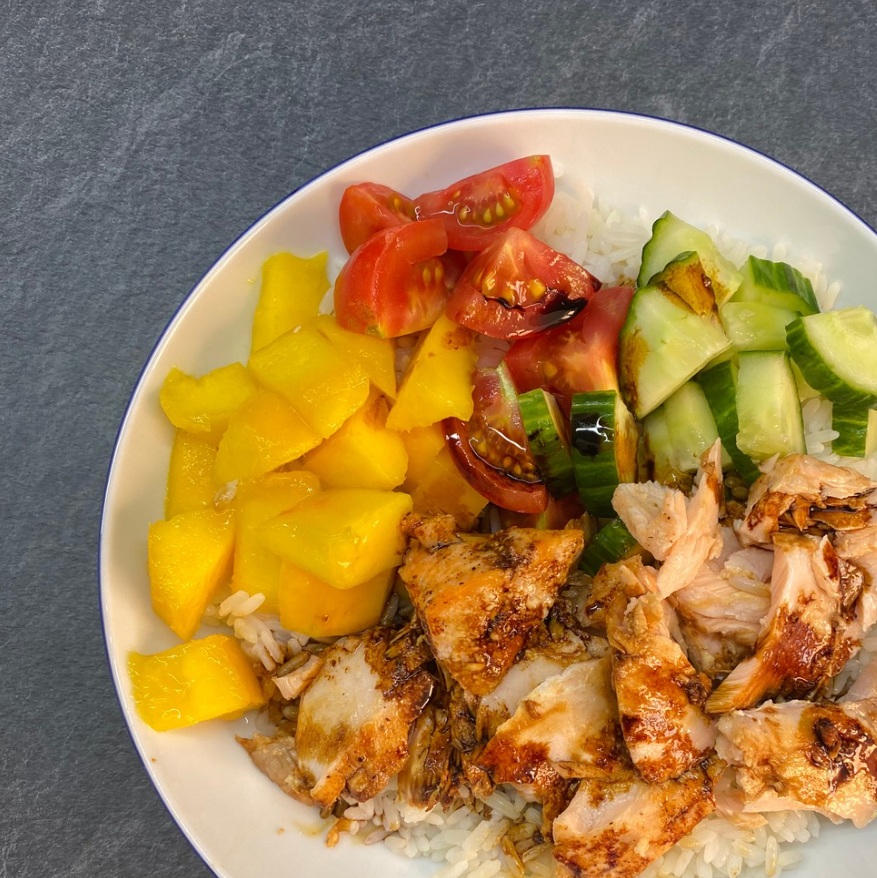 Asijská miska s lososem 2