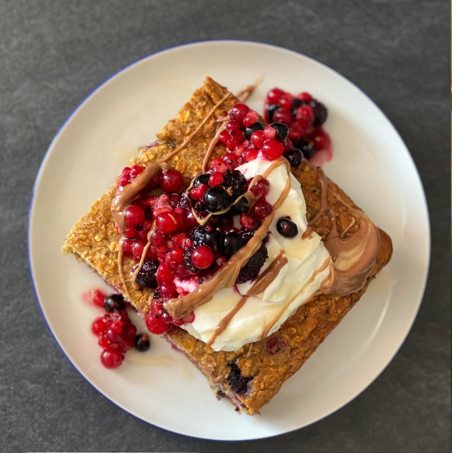 Pečená ovesná kaše 2